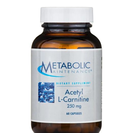Metabolic Maintenance Acetyl-L-Carnitine 250 mg - 60 Capsules