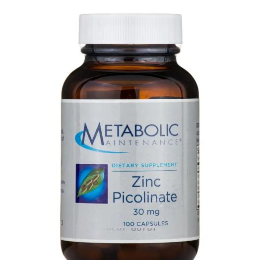 Metabolic Maintenance Zinc Picolinate 30 mg - 100 Capsules