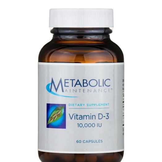 Metabolic Maintenance Vitamin D-3 10,000 IU - 60 Capsules