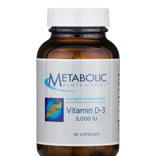 Metabolic Maintenance Vitamin D-3 5,000 IU - 90 Capsules