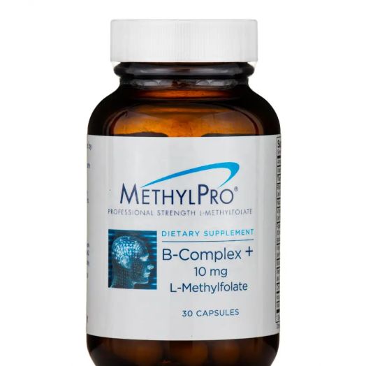 MethylPro B-Complex + 10 mg L-Methylfolate - 30 Capsules
