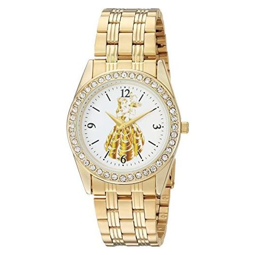 Disney Adult Round Glitz Analog Quartz Watch