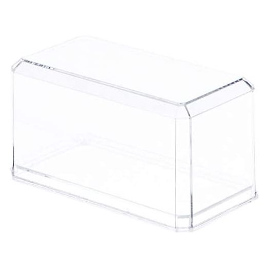 Pioneer Plastics Clear Acrylic Display Case for 1:64 Scale Cars, 3.5" x 1.75" x 1.625", Pack of 9