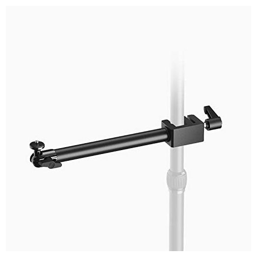 Elgato Solid Arm Auxiliary Holding Arm for Cameras, Lights and More, Multi Mount Accessory, Black (10AAG9901)