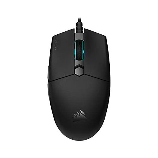 Corsair Katar Pro XT Ultra-Light Gaming Mouse- 18k DPI PixArt Optical Sensor- RGB Scroll Wheel Lighting- 6 Programmable Buttons- Lightweight Paracord Cable