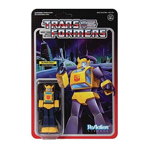 Super7 Transformers Bumblebee 3.75 in Reaction Figure