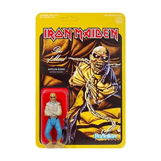 Super7 Iron Maiden: Piece of Mind Asylum Eddie Reaction Figure Multicolor
