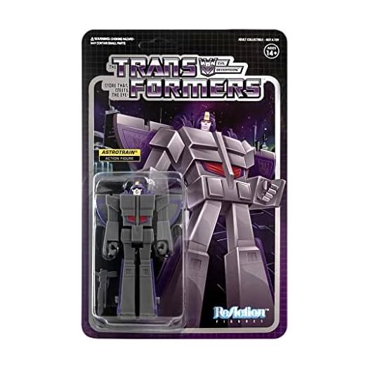 Super7 Transformers Astrotrain 3.75 in Reaction Figure