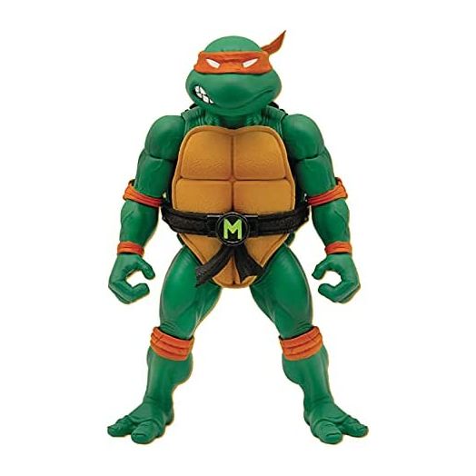 Super7 Teenage Mutant Ninja Turtles Ultimates: Michelangelo Action Figure,Multicolor