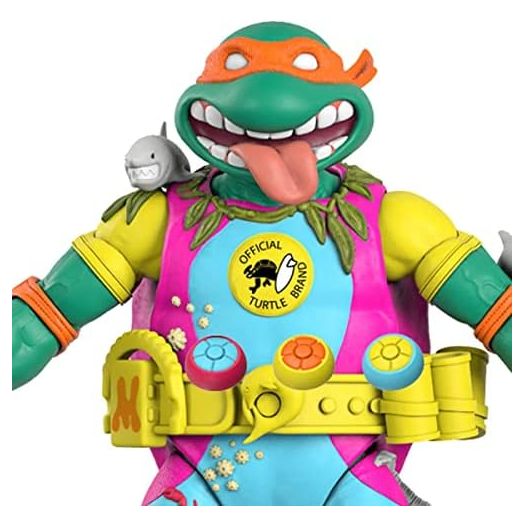 SUPER7 Teenage Mutant Ninja Turtles Ultimates Sewer Surfer Mike 7-Inch Action Figure