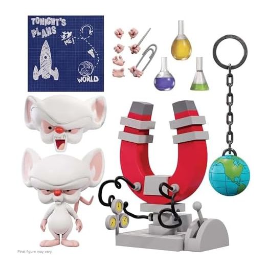 Super7 Animaniacs Ultimates The Brain 7-Inch Scale Action Figure