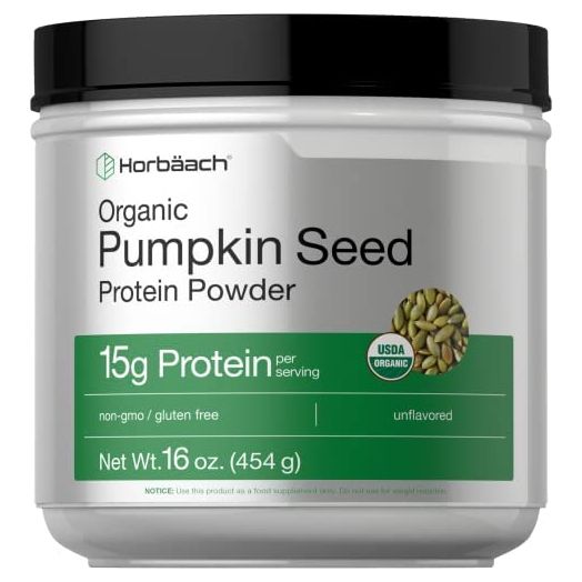 Horbäach Pumpkin Seed Protein Powder Organic, 16 oz