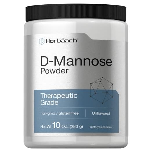 D Mannose Powder | 10oz | Vegetarian, Non-GMO, and Gluten Free Formula | Therapeutic Grade D-Mannose Supplement | Unflavored Powder | by Horbaach