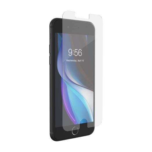 ZAGG InvisibleShield Hybrid Glass Screen Protector for iPhone SE (3rd Generation), iPhone 6, iPhone 7, iPhone 8, iPhone SE, Clear