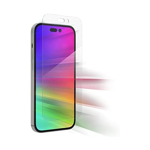 ZAGG InvisibleShield Glass Elite Anti-Glare - Blocks Glare from your device - Made for Apple iPhone 13 and iPhone 13 Pro, Easy to Install