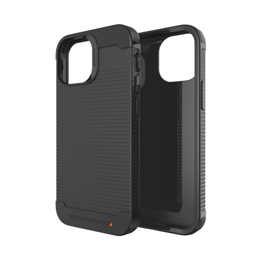 Gear4 ZAGG Havana iPhone Case, D30 Drop Protection Up to (10ft/3m), Wireless Charging Compatible, Reinforced Top, Bottom & Edges, Anti-Microbial Properties, iPhone 14 Case Black