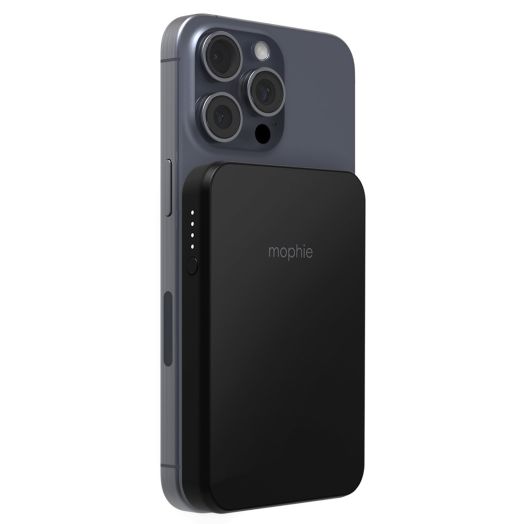 mophie Snap+ Juice Pack Mini - Magnetic 5000mAh Portable Charger, MagSafe Compatible, USB-C, Multi-Orientation Charging, USB-C to USB-C Cable Included