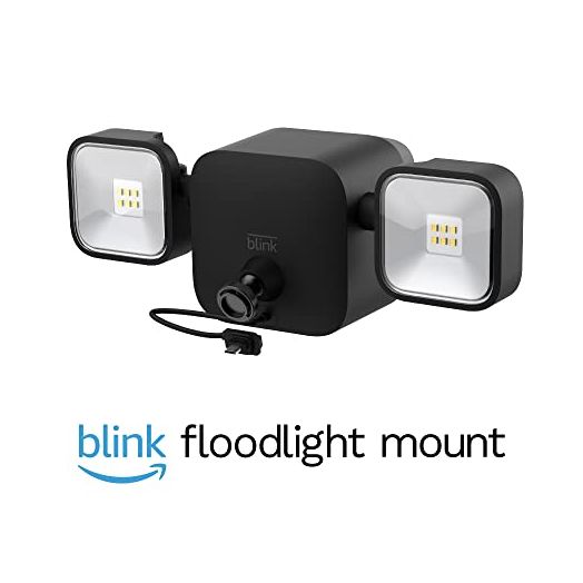 Floodlight Mount Accessory for Blink Outdoor Camera 3rd Gen with 2-year battery life (Black)