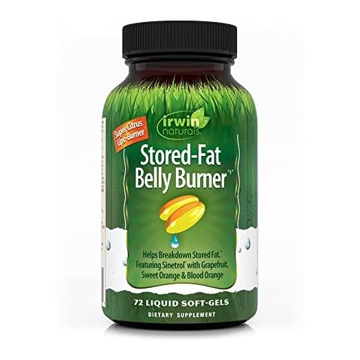 Irwin Naturals Stored-Fat Belly Burner, 72 Liquid Soft-Gels