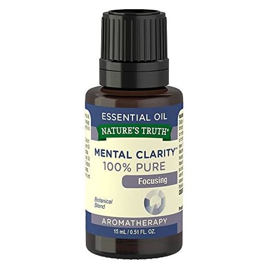 Nature's Truth Essential Oil, Mental Clarity, 0.51 Fluid Ounce, Clear