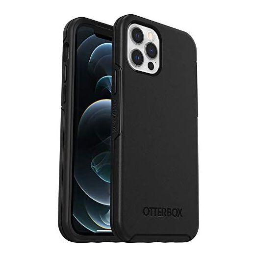 OTTERBOX SYMMETRY SERIES Case for iPhone 12 & iPhone 12 Pro - BLACK