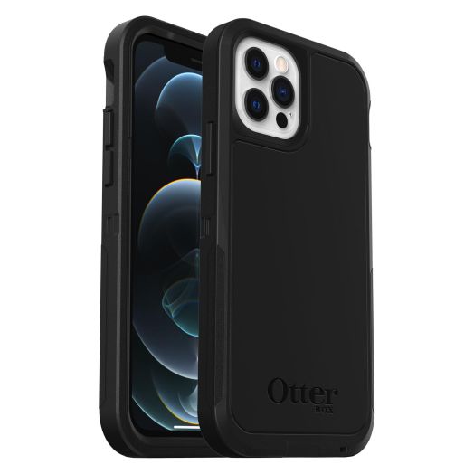 OtterBox Defender XT, Rugged Protection with MagSafe for iPhone 12 Pro Max - Black - Non-Retail Packaging