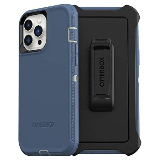 OTTERBOX DEFENDER SERIES SCREENLESS EDITION Case for iPhone 13 Pro Max & iPhone 12 Pro Max - FORT BLUE