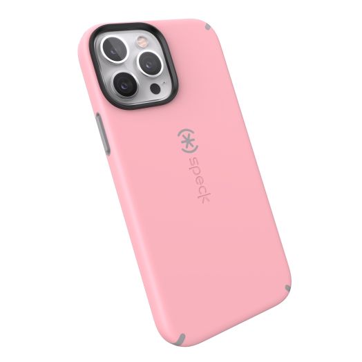 Speck Candyshell Pro + MS for iPhone 13 Pro Max/12 Pro Max - Rosy Pink/Cathedral Gray