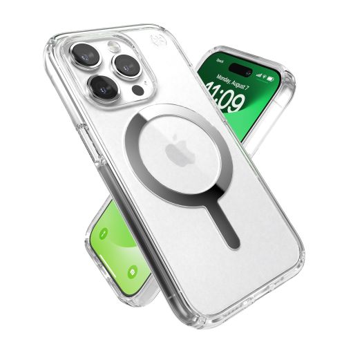 Speck Presidio MagSafe Case for iPhone® 15 Pro, Clear
