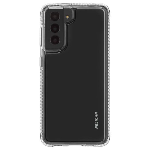 Pelican Ranger Series - Samsung Galaxy S21 Case [Wireless Charging Compatible] Protective Phone Case with Anti-Yellowing [15FT MIL-Grade Drop Protection] Rugged Slim Cover for Samsung S21 - Clear
