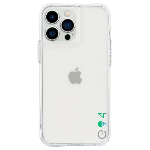 Case-Mate iPhone 13 Pro Max Case - ECO94 Clear [10FT Drop Protection] [Compatible with Wireless Charging] Anti Yellowing Lightweight Case for Apple iPhone 13 6.1", Anti-Scratch, Shock Absorbent, Slim