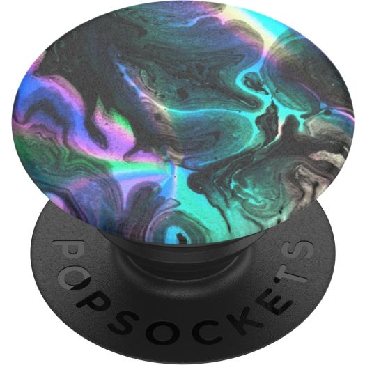 Popsockets Grip with Swappable Top for Cell Phones, PopGrip Oil Agate