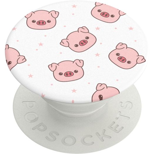 Popsockets Grip with Swappable Top for Cell Phones, PopGrip Oinklettes