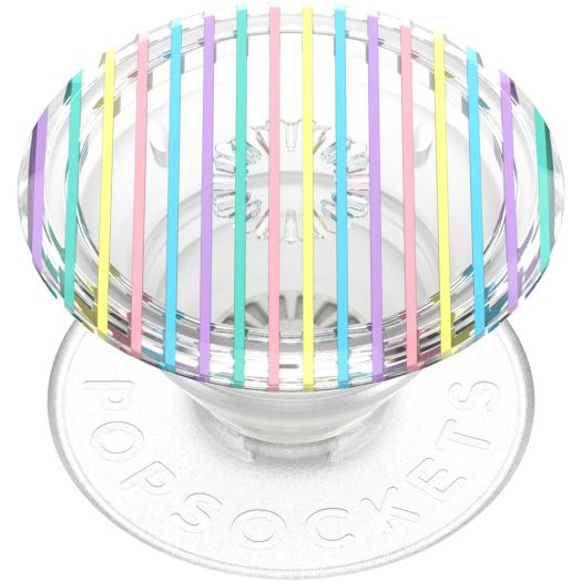 Popsockets Grip with Swappable Top for Cell Phones, PopGrip Translucent Colorblock