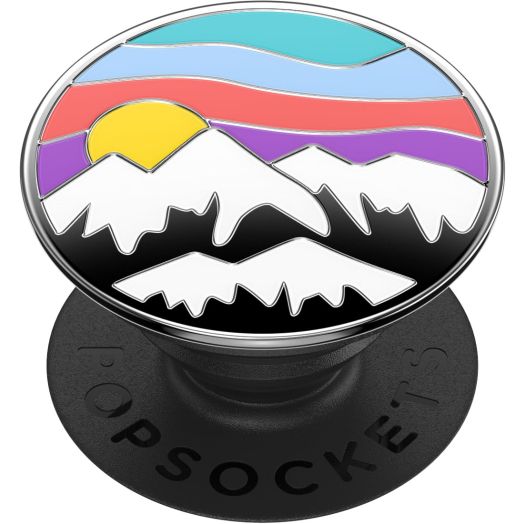 PopSockets Premium Grip with Swappable Top for Cell Phones, PopGrip Enamel Altitude Adjustment