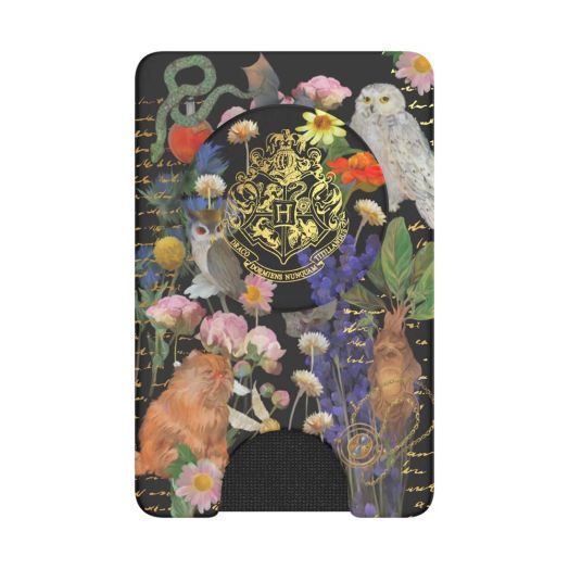 PopSockets Phone Wallet with Expanding Phone Grip, Phone Card Holder, Harry Potter PopWallet - Hermoine's Notebook
