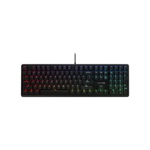 CHERRY MX RGB Mechanical Keyboard with MX Red Silent Gold-Crosspoint Key switches for typists, Programmers, Creator, Coder, Work in The Office or at Home G80-3000N RGB (Full Size)