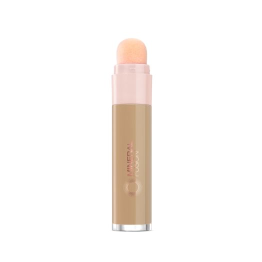 MINERAL FUSION Vegan Liquid Concealer 0.24 fl oz, Light Warm | Full Coverage | Anti-Aging