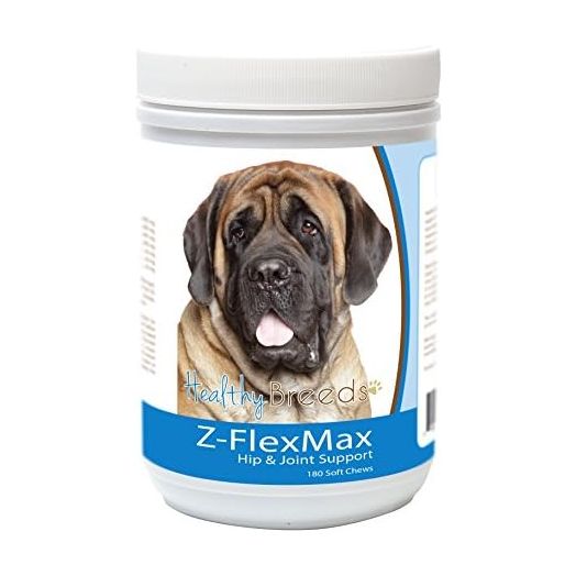 Healthy Breeds Mastiff Z-Flex Max Dog Hip and Joint Support 180 Count
