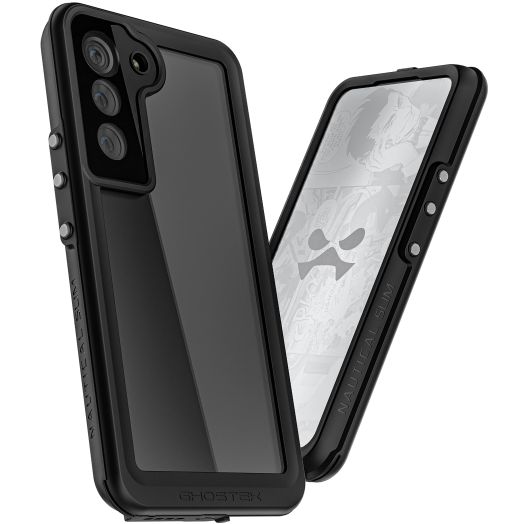 Ghostek NAUTICAL Slim Galaxy S22 Waterproof Case with Screen & Camera Protector, Shockproof Cover - Clear (6.1-inch)