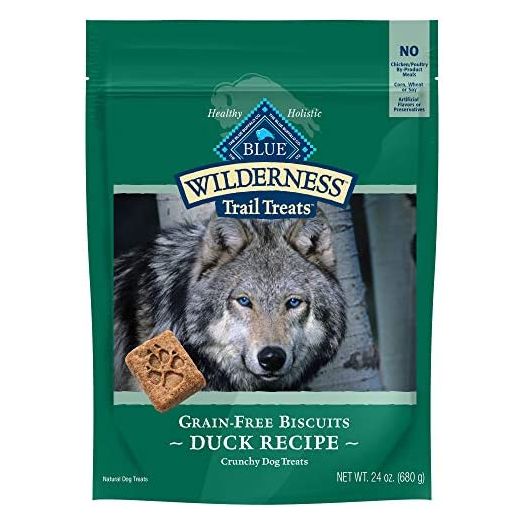 Blue Buffalo Wilderness Trail Treats Grain Free Biscuits Crunchy Dog Treats
