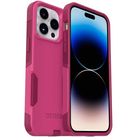 OtterBox Commuter Series Case for iPhone 14 PRO MAX (ONLY) Non-Retail Packaging - Into The Fuchsia