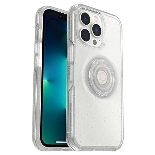OtterBox Otter + POP Symmetry Clear Series Case for iPhone 13 Pro - Stardust (Clear/Glitter)