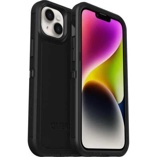 OtterBox Defender XT Case for iPhone 14 Plus with MagSafe, Shockproof, Drop Proof, Ultra-Rugged, Protective Case, 5X Tested to Military Standard, Black