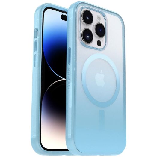OtterBox Clear Case Series with MagSafe for iPhone 14 Pro, Shockproof, Drop Proof, Ultra-Slim, Protective Case, 2X Tested to Military Standard, Regalia