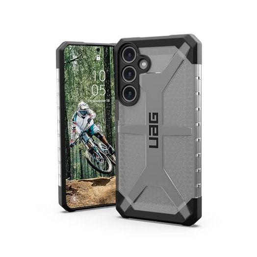 URBAN ARMOR GEAR UAG Designed for Samsung Galaxy S24 Plus Case 6.7" Plasma Ice, Rugged Military Drop-Proof Impact Resistant Non-Slip Transparent Protective Cover