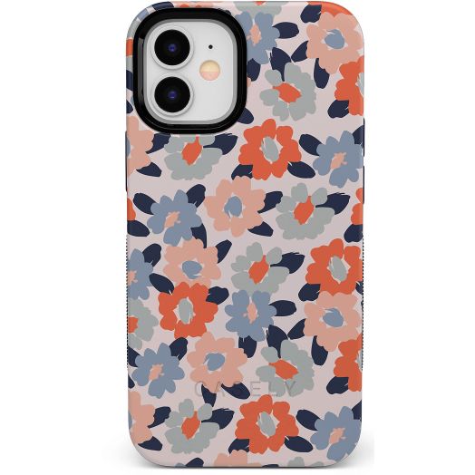 Casely iPhone 12 Mini Case | Compatible with MagSafe | Field of Flowers | Pastel Floral Case