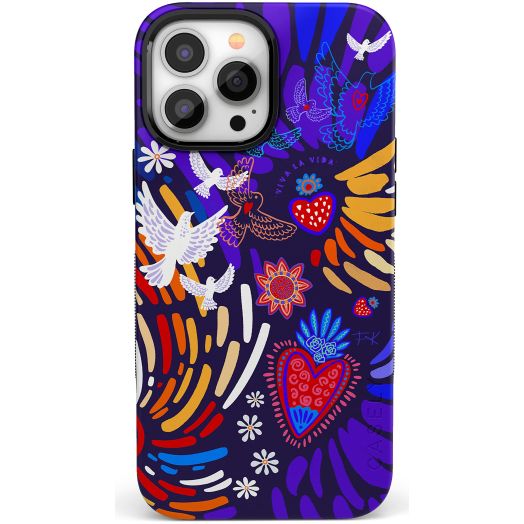 Casely iPhone 13 Pro Case | Compatible with MagSafe | Viva La Vida | Frida Kahlo Collage Case