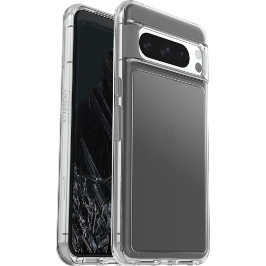 OtterBox Symmetry Clear Case for Google Pixel 8 Pro, Shockproof, Drop Proof, Protective Thin Case, 3X Tested to Military Standard, Clear