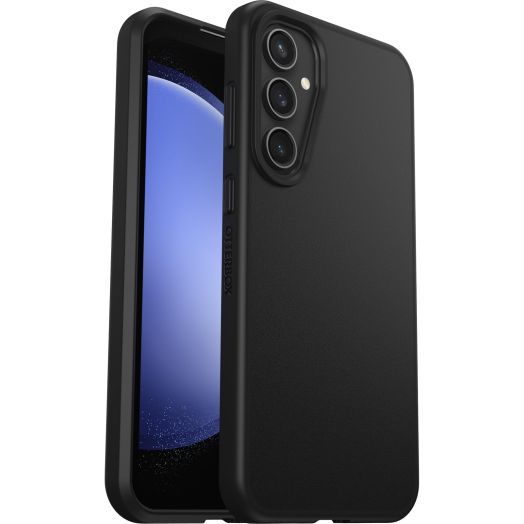 OtterBox Galaxy S23 FE Prefix Series Case - BLACK, ultra-thin, pocket-friendly, raised edges protect camera & screen, wireless charging compatible